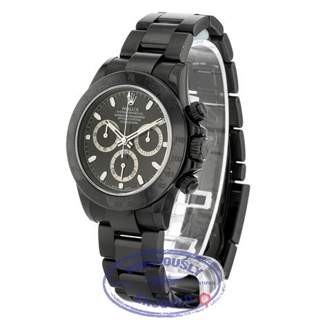 rolex dlc black